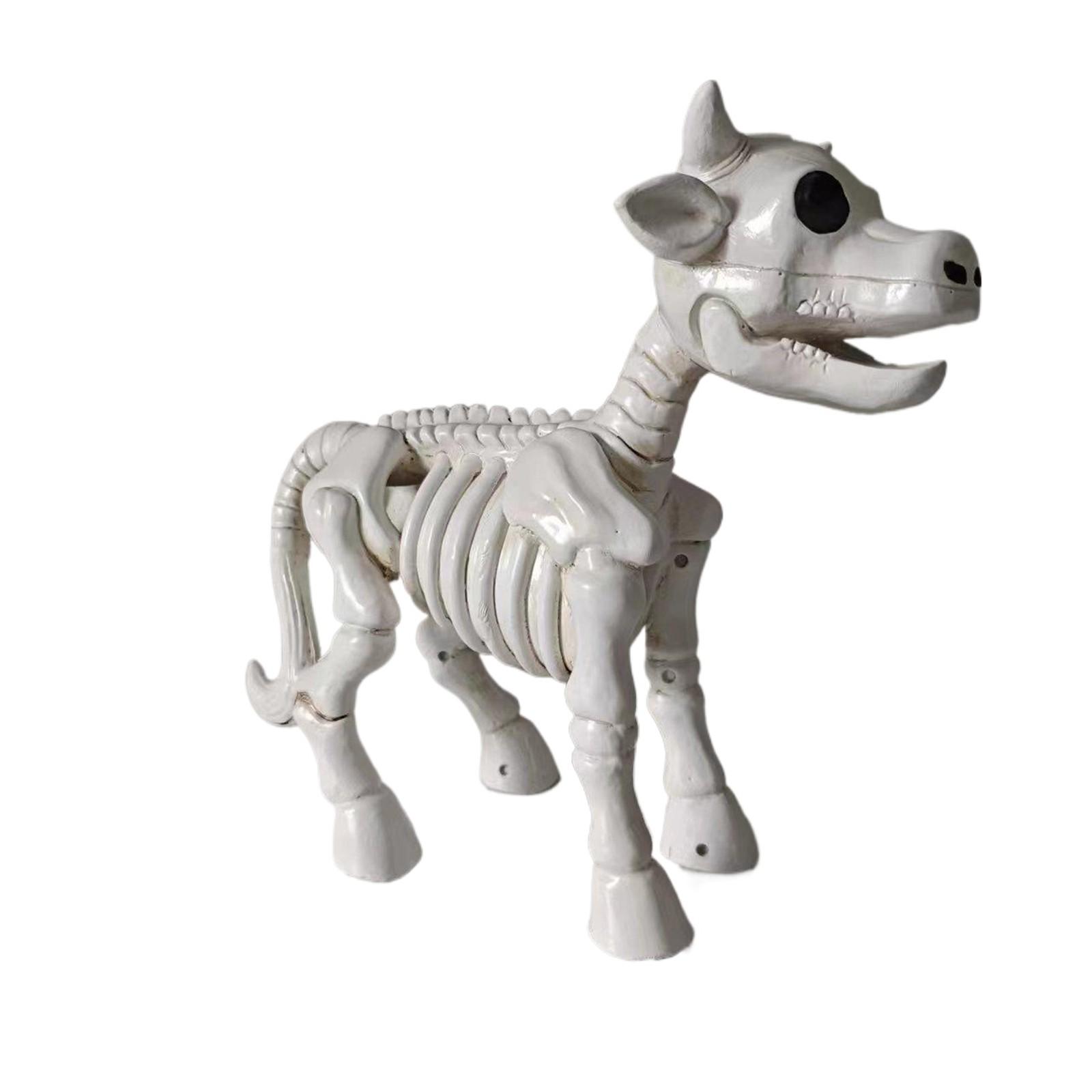 Halloween Cow Skeleton,Cow Skeleton Halloween Decor,Skeleton Cow Halloween Outdoor One Size