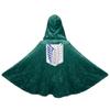 Anime Attack on Titan Mantel Scout Regiment Eren Mantel Cosplay Kostuums Vleugels van de Vrijheid Kapmantel Carnaval Halloween Kostuum