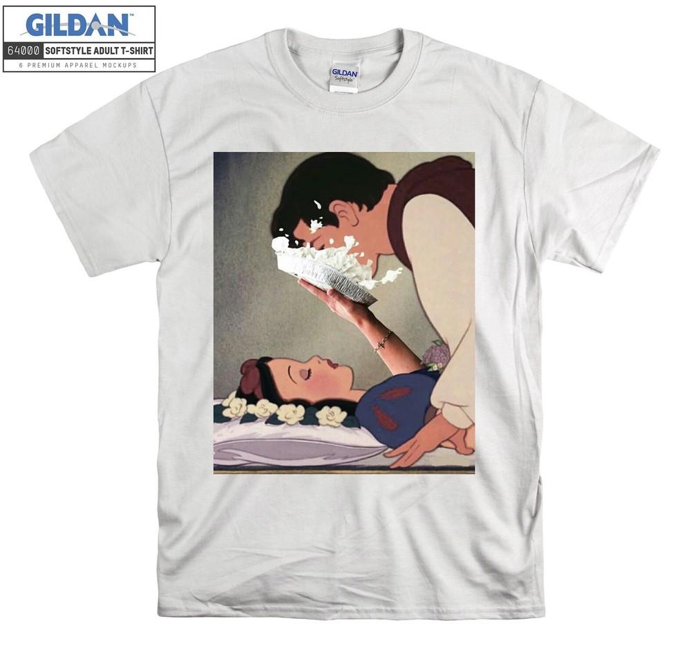 

Snow White Pie Face Cool T-shirt Gift T shirt Men Women Unisex Tshirt 5991 3XL
