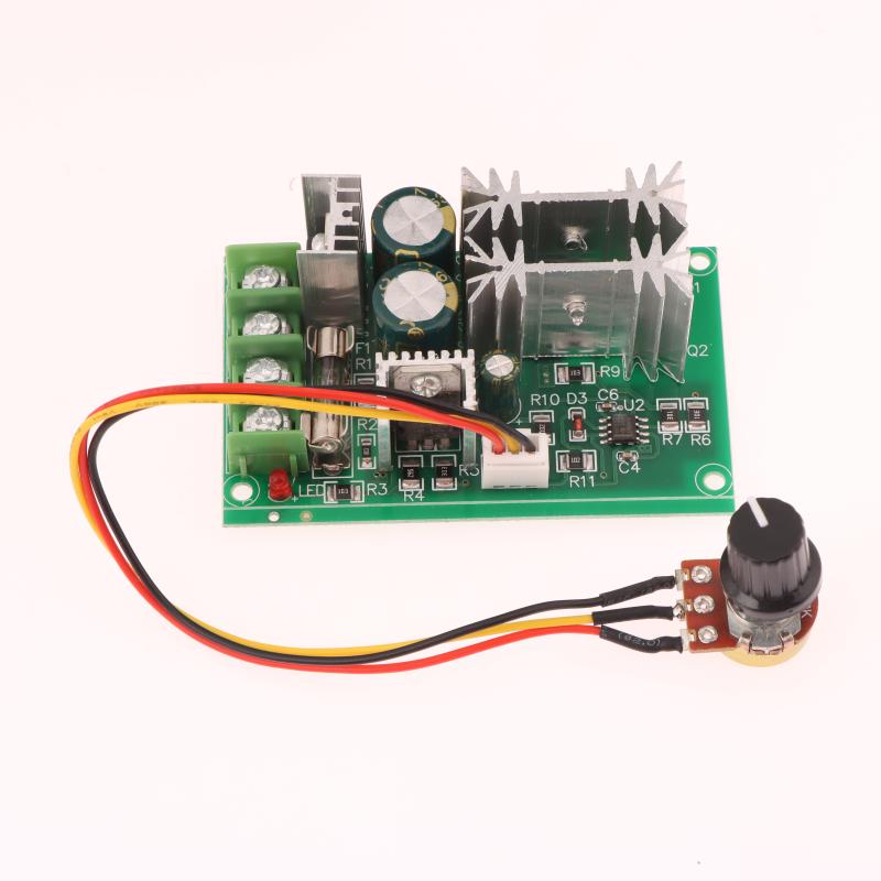 1 Satz PWM Motor Drehzahlregler 20A Stromregler DC10-60V DC Motor Drehzahlregler 12V 24V 36V 48V Hochleistungs-Ansteuermodul