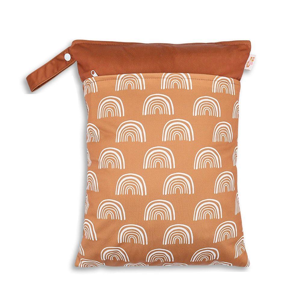 Travel High-Capacity Reusable Waterproof Wetbag Stroller Bag Zippered Double Cloth Diaper Bag