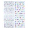 Cartoon Nail Art Stickers Big Mouth & Big Eyes Face Cartoon Stickers Suitable for Nails Art Decorations