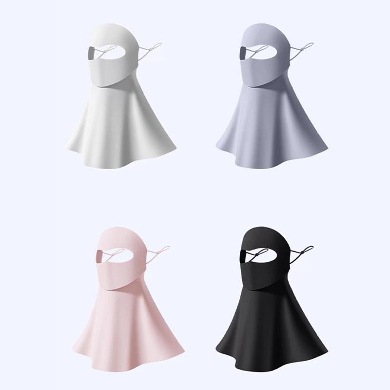 Damen Sonnenschutz-Gesichtsmaske Atmungsaktiv Und UV-Schützend Geeignet Für Sommer Outdoor Radfahren