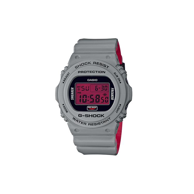 

Мужские часы CASIO Серия G-SQUAD Красные часы DW-5700SF-1 DW-5700SF-1 Gray