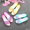 Women Sandals Hot Sale Summer New Candy Color Women Shoes Peep Toe Stappy Beach Sandals Rainbow Jelly Shoes Woman Flats