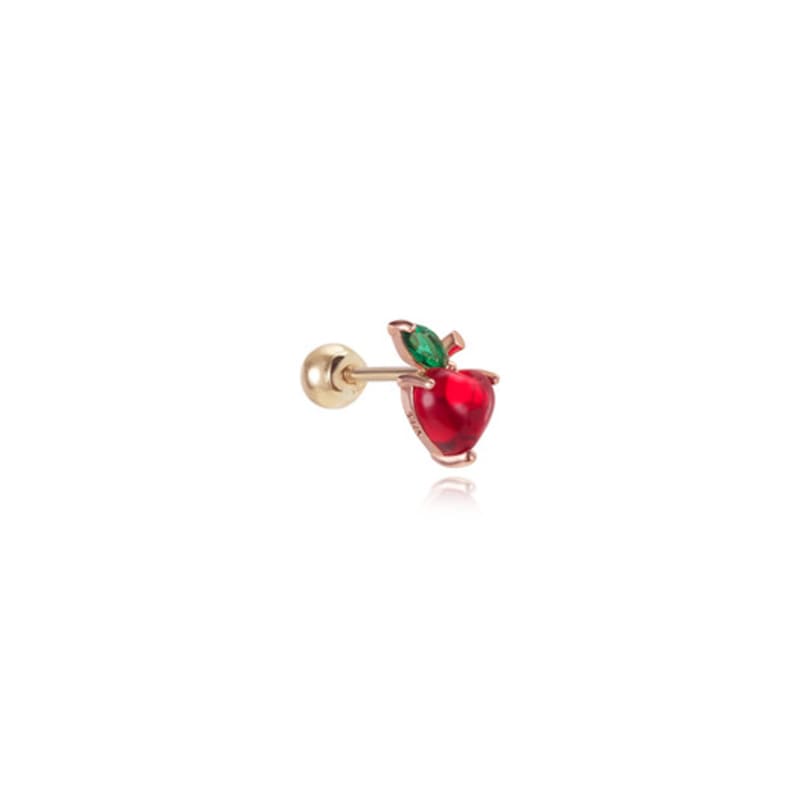 Tirr Lirr 14K Pink Gold Delicious Cherry (R) Piercing TEPK4P00199M(PC)-3