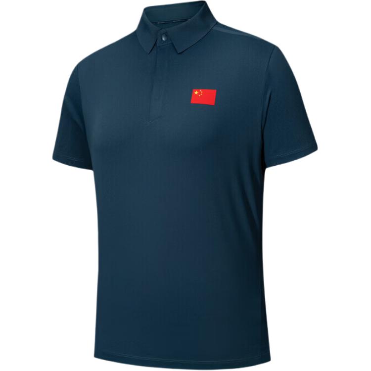 Anta Champion All-Weather Series Fashion Casual Simple Soft Versatile Short Sleeve Polo Shirt Men tops 152620101-8 L
