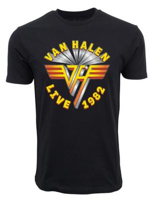 Van Halen Live 1982 Graphic T Shirt Unisex T-Shirt