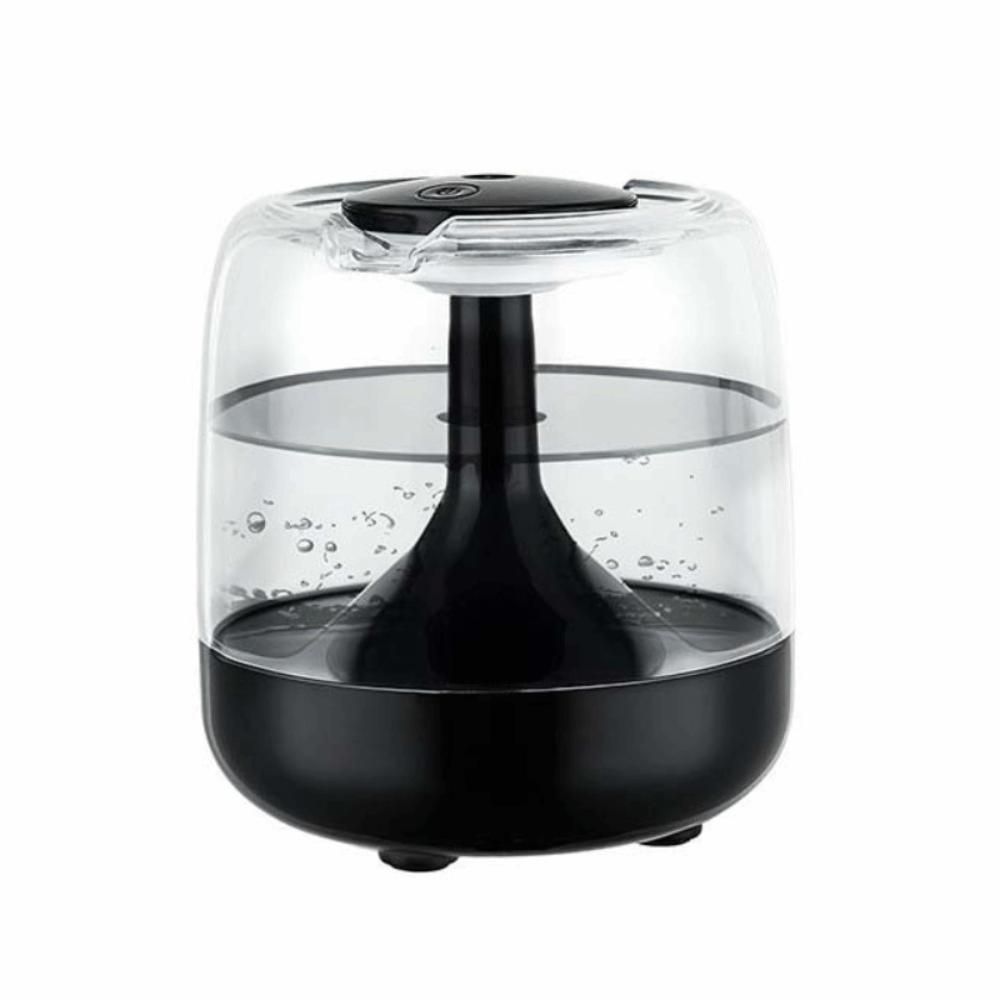 Continuous/Intermittent Mist Powered Humidifier Quiet Operation Portable Air Humidifier  Bedroom чёрный