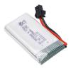 RC Aircraft Lithium Battery 3.7V 1100mAh with SM Black Plug Drone Lipo Battery for H5P for X5SW