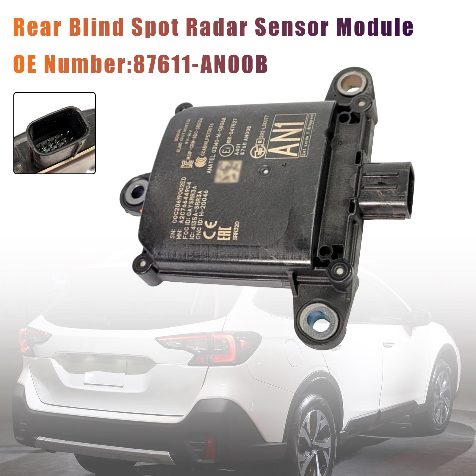 Rear Blind Spot Radar Sensor Module 87611-AN00B For Subaru Legacy Outback 2020-2024