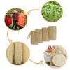 Natural loofah dishwashing scrubber scratch-free and biodegradable cleaning sponge brown color 8PCS