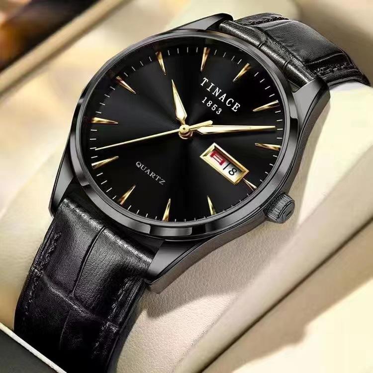 Neue Uhr Herren Nicht-mechanische Uhr Business Student Retro Wasserdichte Quarzuhr Herren Leuchtend