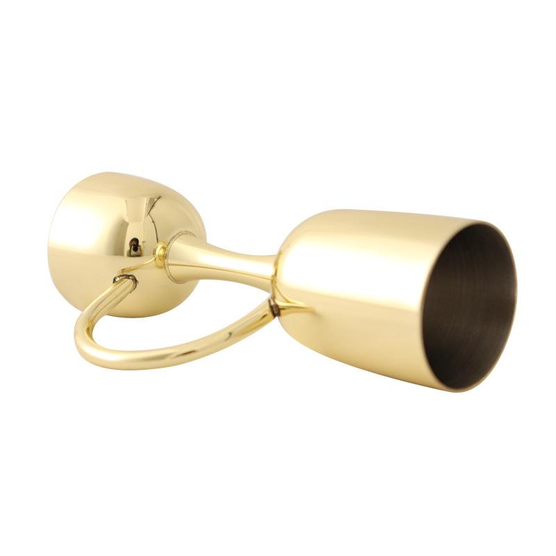 304 Stainless Steel Measuring Cup With Handle Steel Cocktail Jiggers Wine Dispenser Bartender Tools Bar Accessories