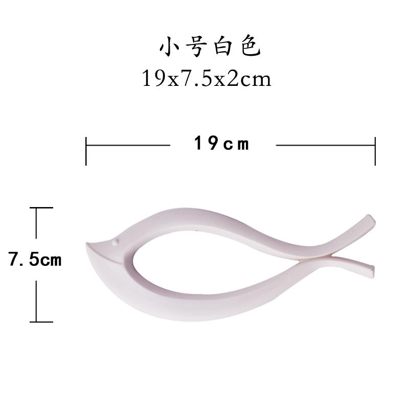 Creative Abstract Fish-shaped Wall Hangings Electroplated Plastic Living Room Wall Decorations Background Wall Hangings