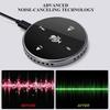 3W 360 ° VLOG Living Omnidirectional PC Computer Built-in Speaker Portable Desktop Conference Speaker USB Microphone