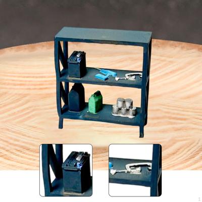 1/64 Diorama Garage Accessory Auto Tiny Resin Figurine Display Scene Model Simulated Miniature