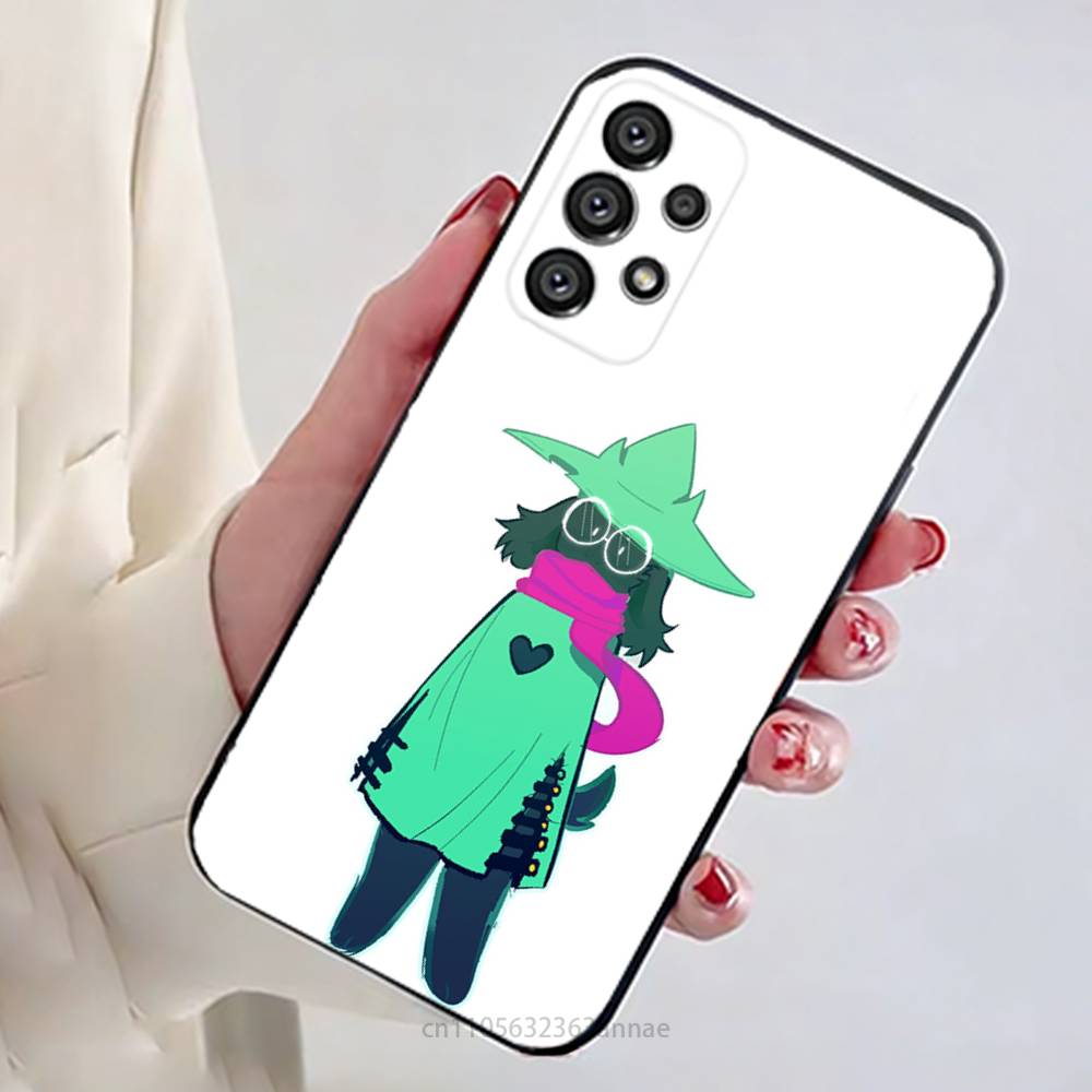 D-Deltarune Ralsei Phone Case for Samsung Galaxy A73,23,53,33,14,24,13,72,22,52,32,54,A34 Soft Cover