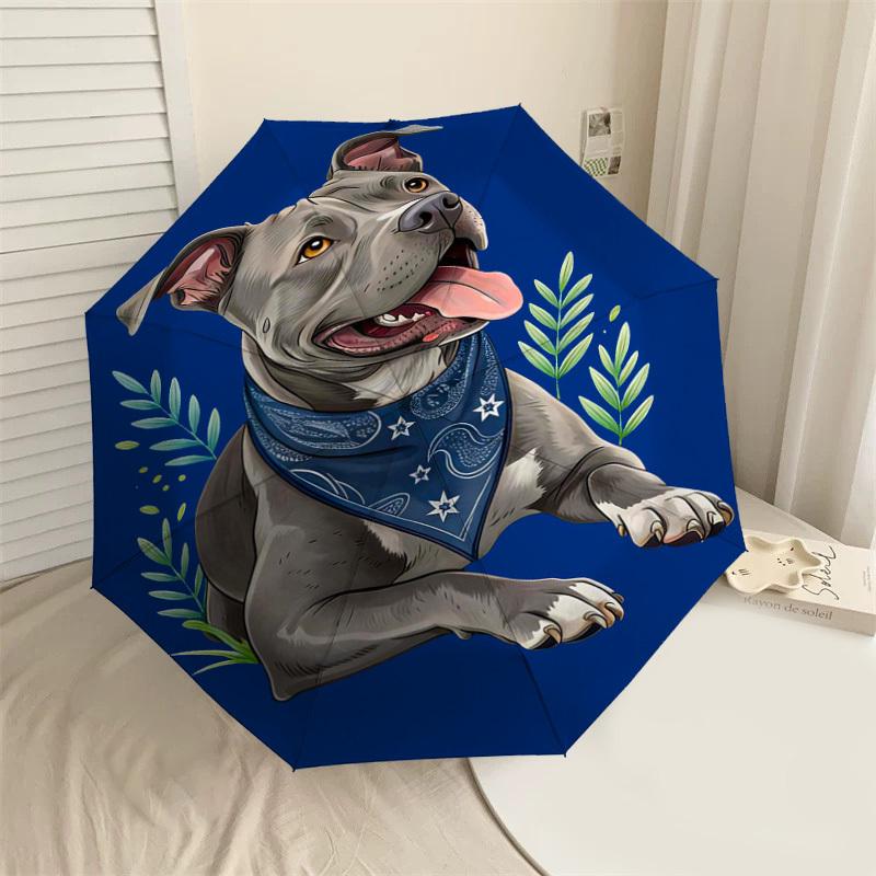 

1PC Dog Bandana Umbrella-8-Rib Reinforced, Automatic Open, Lightweight & Durable, Fashion Accessory for Outdoor-L0399