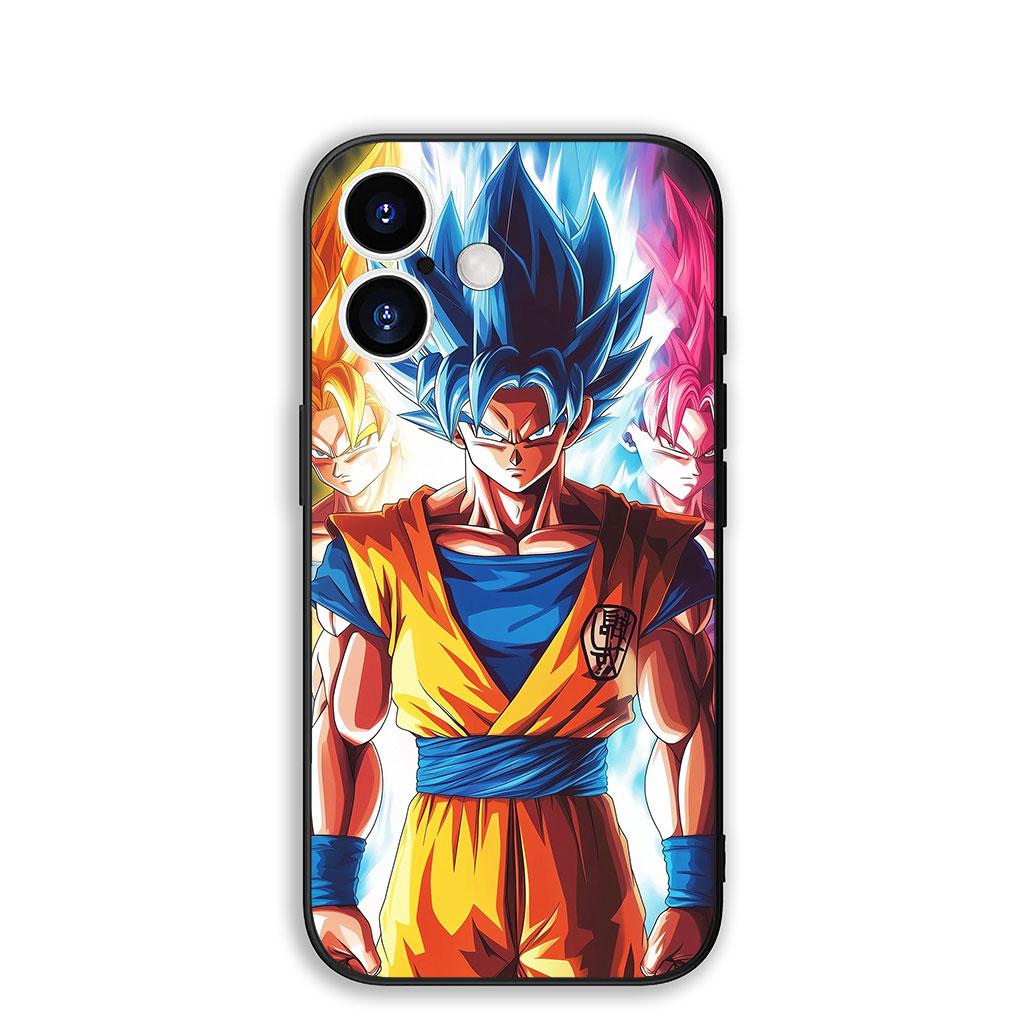 

Cover for Apple iPhone 17 16 Plus 13 12 Pro Max Mini X XR Xs ProMax 16E 15+ 17+ Air Phone Case DragonBalls Z Dragons Gokus Balls iPhone 16 Pro Max