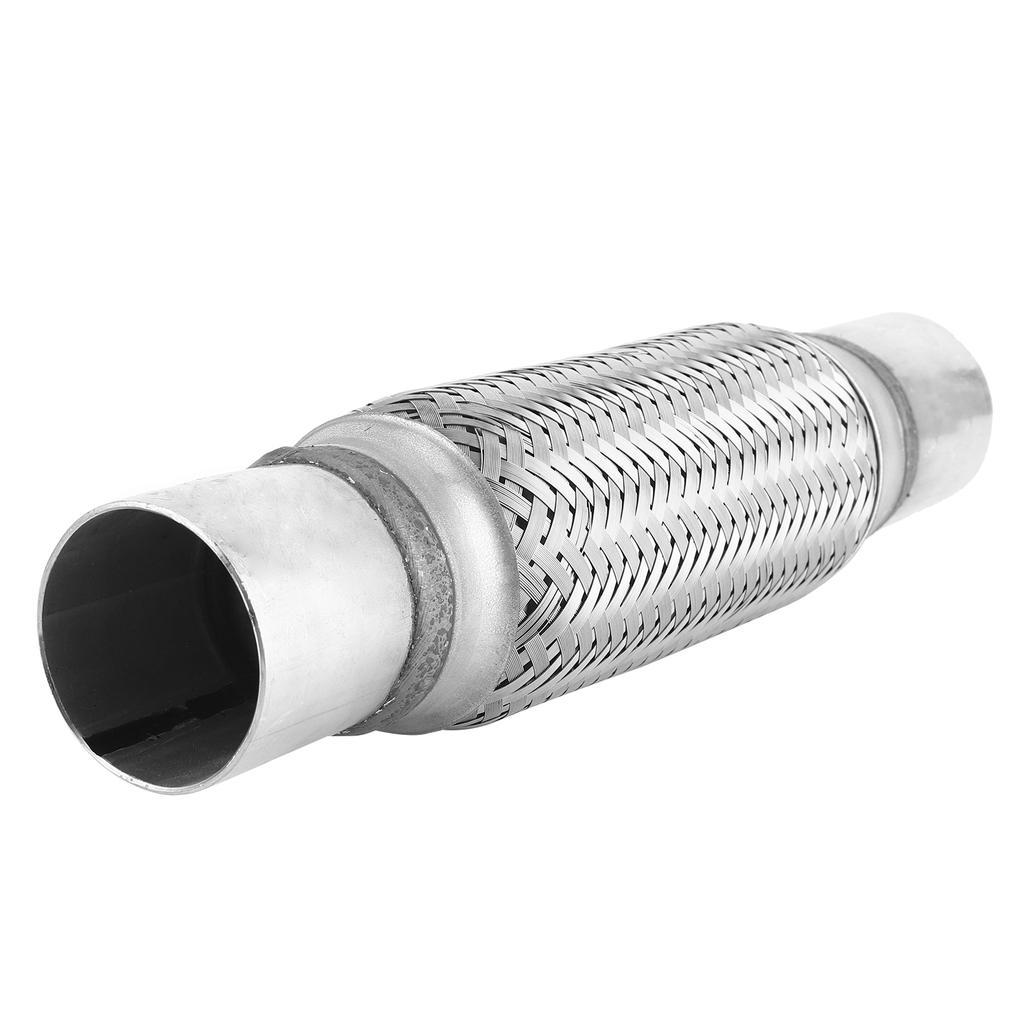 51 X 300mm Weld On Stainless Steel Exhaust Pipe Braided Air Outlet Tube Universal