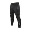 Men Run Trouser 2 In 1 Double Layer Pant Tight Training Basketball Legging Print Fitness Sweatpant with Pockets Running Trousers
