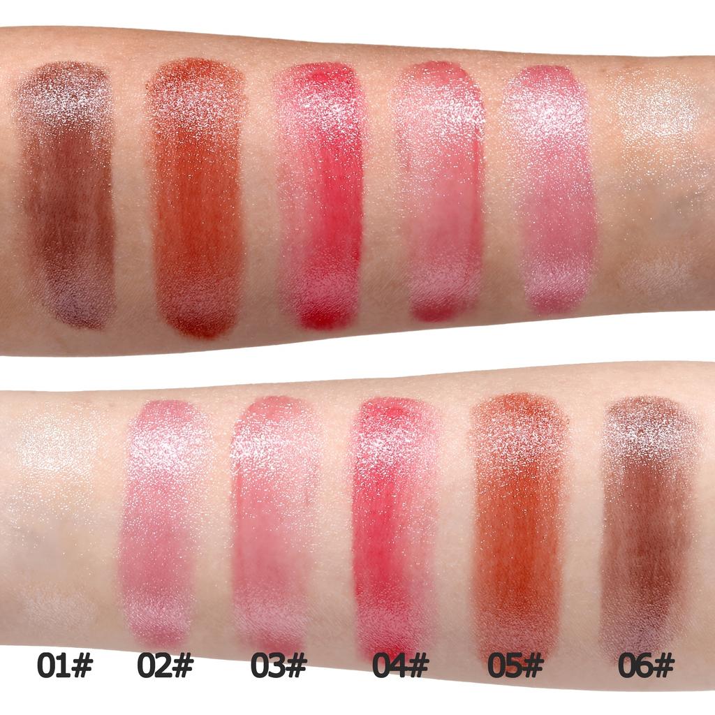 Moisturizing Lipstick, Long Lasting High Gloss, High Formula, Suitable for All Skin Types
