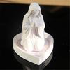 Heart Silicone Tray Mold Heat Resistant Easy Demolding Heart Plate Silicone Mould For Rosary Stand Soap Jewelry Tray