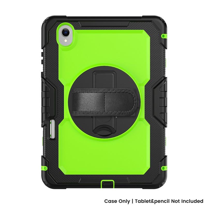 Galaxy Tab S11 Case 360 Rotating Shockproof Tablet Cover With Stand Silicone Hard Shell Handheld Anti-Scratch