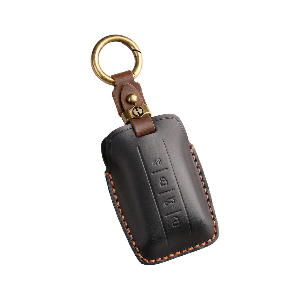 Retro Key Cover, Suitable for Tank 300 Key Bag, 300 500 Wei Pai Car Shell Buckle Bag, Genuine Leather, Purely Handmade.