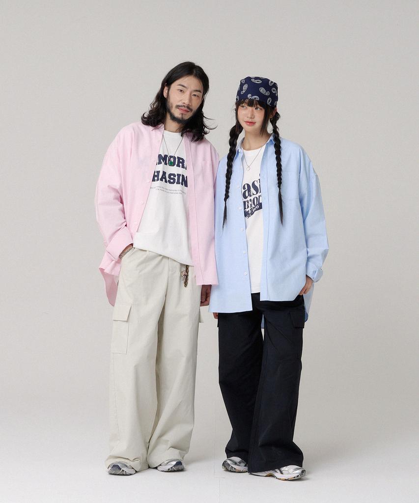 Beobeulpiseu Oversized Oxford Shirt_2 Colors