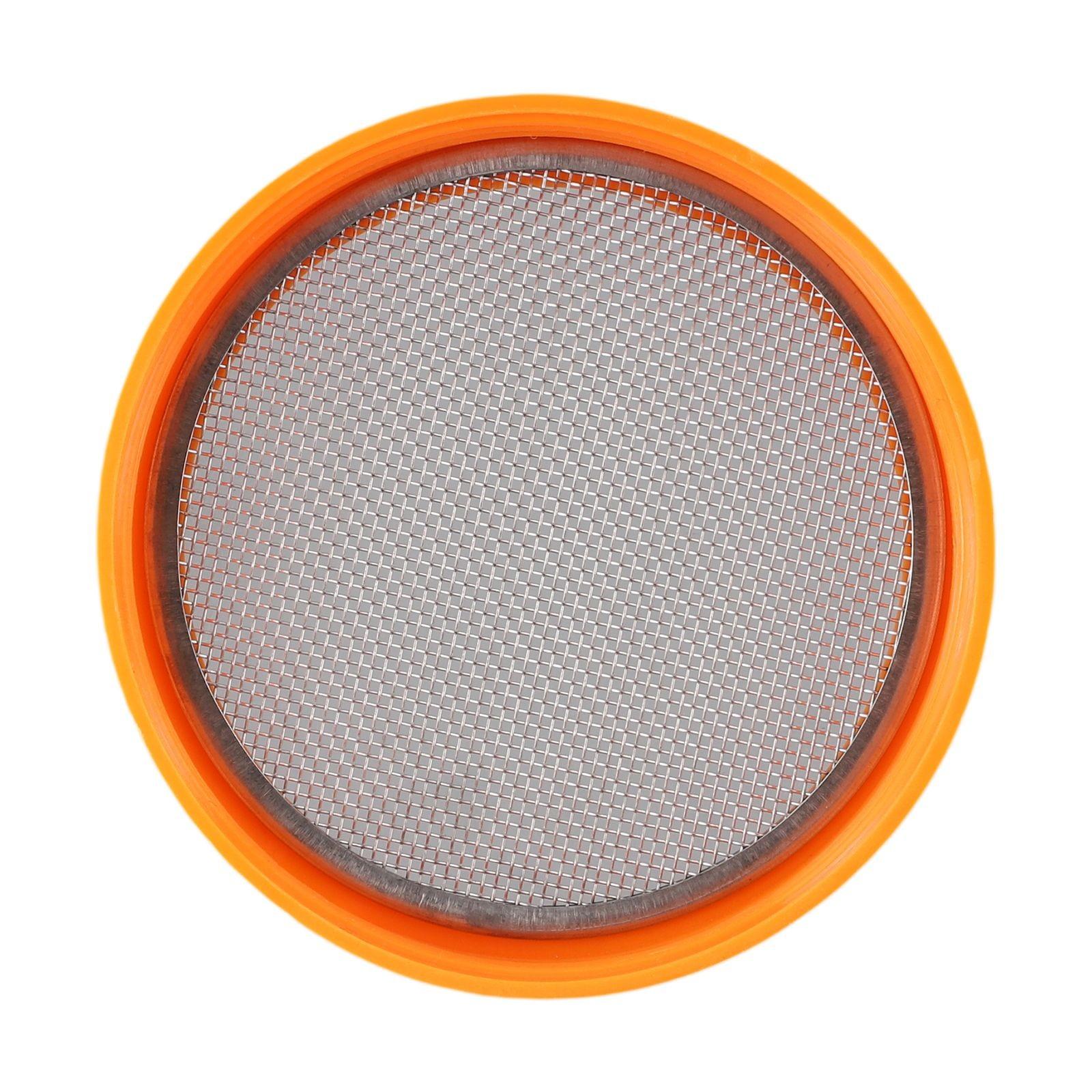 Wide Mouth Canning Jar Strainer Screen Kit Wide Mouth Canning Jar Orange