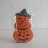 Cartoon Halloween Pumpkin Face Tinplate Box Pumpkin Shape Pumpkin Face Cookie Box  Candy Storage