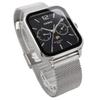 Casio Standard Moon Phase Analog Watch MTP-M305M-1AV Metal Mesh Band Black Men's