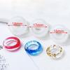 3 Stücke Flexible Verschiedene Silikon Ring Form Für Die Herstellung Von Harz Epoxy Schmuck Diy