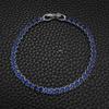Bracciale Tennis Hip-Hop Zirconi Multicolore - Senza Sbiadire, Design Full Diamond