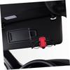 Sunglasses Holder Clip Fits All Sunglasses Sizes Multi-Functional Car Visor Organizer for Ticket Card Auto Accessory