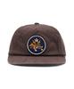 FASTLE Airborne Patch 5Panel Washed Cap Brown