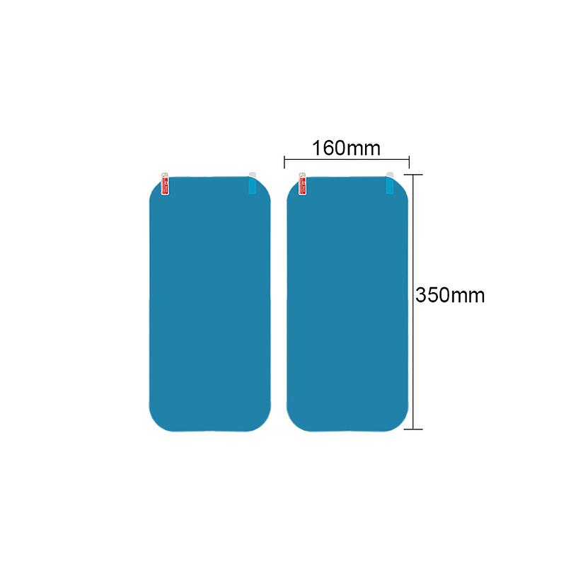 Car Rearview Mirror Film Stickers Car Anti-rain Anti-Fog Anti-Scratch Clear Protective Membrane Safety Driving Auto Accessories