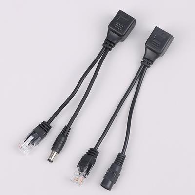 1Pair Poe Cable Passive Power Over Ethernet Adapter Cable Poe Splitter