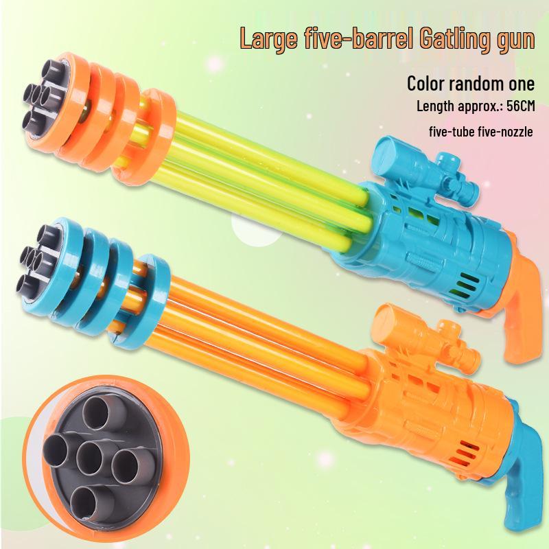 Multi-Hole Water Cannon Toy for Beach Play