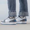 New Nike Court Borough Low Recraft 'Platinum Cool Grey Photo Blue' GS DV5456-019