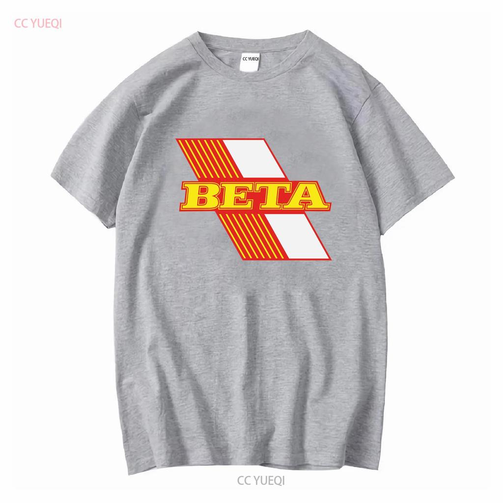 Beta Motorcycle Enduro RR Retro Italian MX Trial T Shirt Style Long or Short Sleeves Vintage Washed Streetwear Homme Breathable
