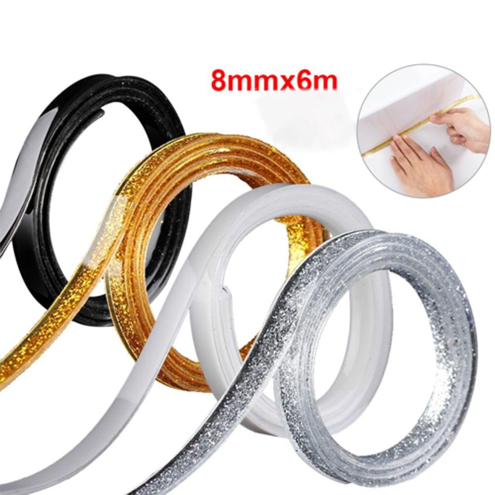 

Waterproof Ceramic Tile Seam Tape PVC Ceiling Edge Strips Fashion Beautiful Seam Tapes Bathroom чёрный