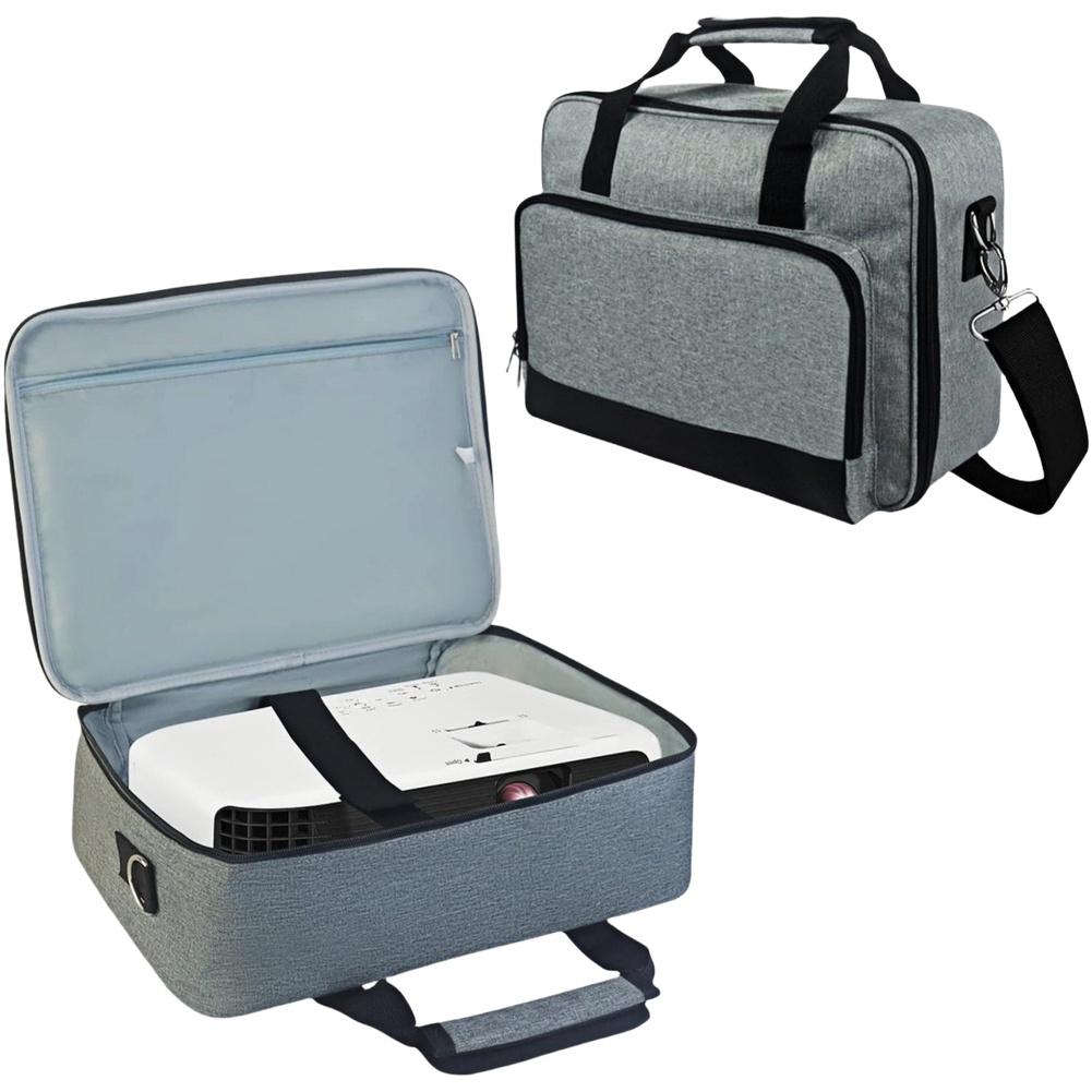 1PC Projector Carrying Case 34.6*27*8cm For-VIEWSONIC Projector Carrying Case Bag With Accessories Storage Pockets Tools Bags