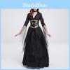 Glamorous Witch Role Play Dress For Women Comfortable Polyester Fabric For Halloween