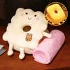 Super Soft Hand Warmer Pillow Plush&Ice Silk Hollow Pillow Stuffed Toy  Men Women