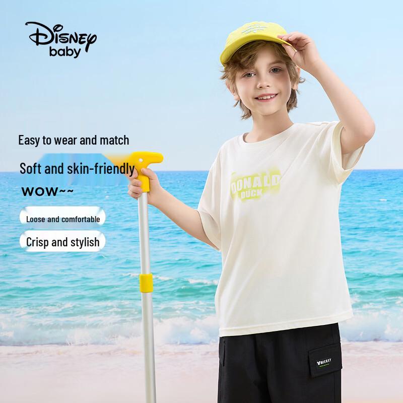 Disney Boys' Contrast Stitch Short Sleeve T-Shirt