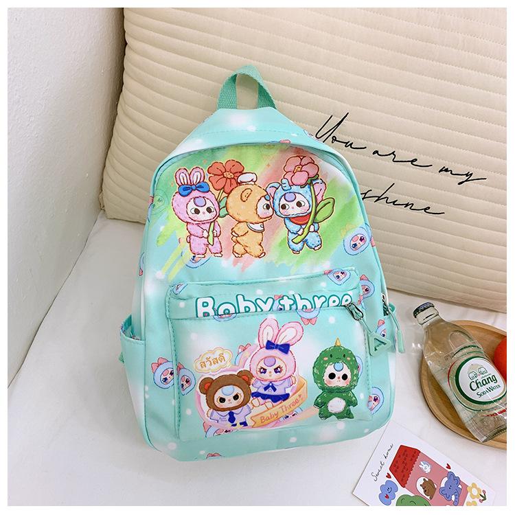 School bag new cartoon animation backpack Ava three-year-old leisure student backpack