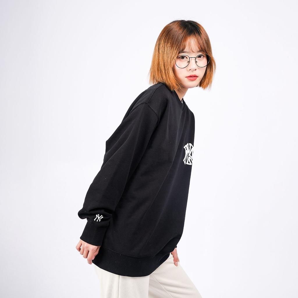 MLB New York Yankees Sweatshirt Unisex Black 31MT06111-50L